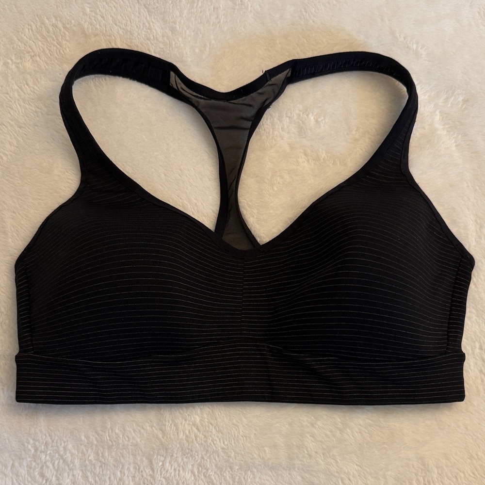 Lululemon Athletica Black Sports Bra, 8